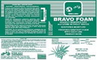 case of 12 Waterless Hand Cleaner Bravo Foam 14oz each with aloe  a106 Chemax 