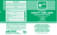 A165  SAFETY LUBE  2000
