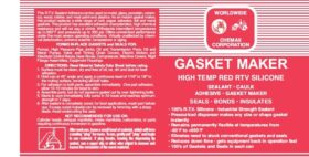 A181-R  GASKET MAKER Red