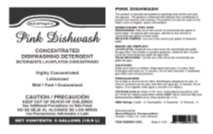 B386 PINK DISHWASH